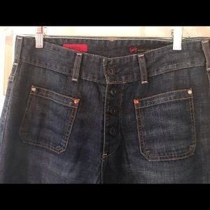 AG high waist flare jeans